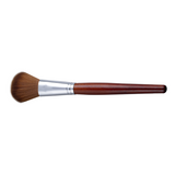 Wooden Handle Makeup Brushes  – Fan, Eyeshadow, Powder, Blush & Angled Contour Brushes for Flawless Application