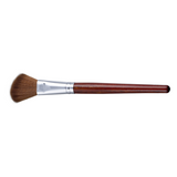 Wooden Handle Makeup Brushes  – Fan, Eyeshadow, Powder, Blush & Angled Contour Brushes for Flawless Application