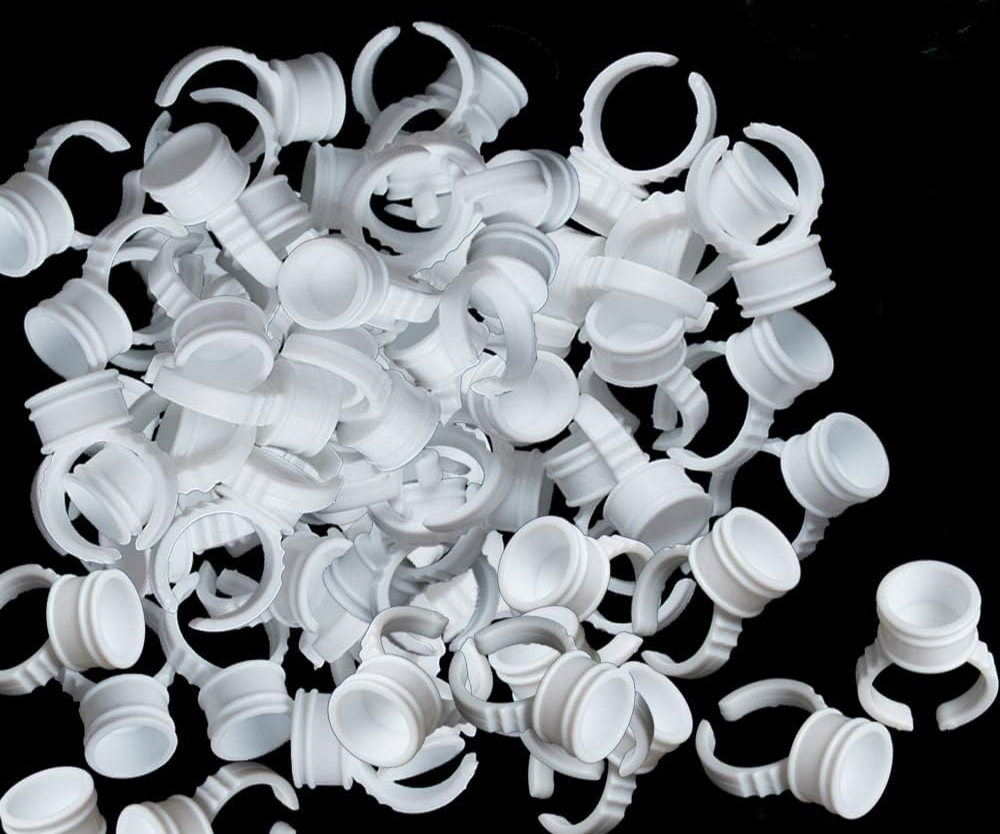 Disposable Finger Rings (100 Pcs Pack) – Perfect for Pigment & Dye App ...