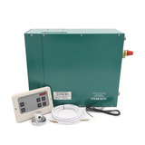 Pilot Steam Generator FN-90 – 9KW Digital Steam Bath Machine for Home & Commercial Use | Auto Drain & Flush | SUS304 Stainless Steel Tank | Electric Steam Generator with 135M Display Controller