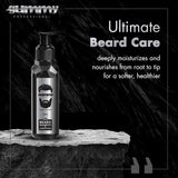 Gummy Professional 2-in-1 Beard Shampoo & Conditioner - Silicone-Free, Vitamin-Infused Beard Cleanser for Hydration & Dandruff Prevention, 100ml