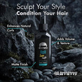 GUMMY Sea Salt Hair Spray 250ml – Texturizing Spray for Beach Waves, Volume & Strong Hold with Matte Finish