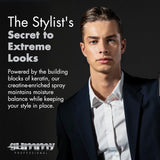 GUMMY Sea Salt Hair Spray 250ml – Texturizing Spray for Beach Waves, Volume & Strong Hold with Matte Finish