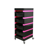 Trolley X102- Black and Purple - Stylish & Functional Storage Solution