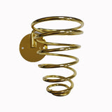 Ultimate Space-Saving Gold Hair Dryer Stand D0064