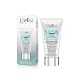 Delia Aqua Face Gel ‏50 ml - 2-in-1 Hydrating & Nourishing Gel for All Skin Types