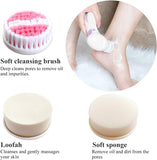 TOUCHBeauty 9-in-1 Electric Foot Callus Remover Kit – Professional Pedicure & Manicure Tool with 9 Attachments, Dual Speed, Battery Operated, Storage Case