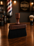 Neck Brush G-13 Wooden Handle Barber Duster for Hair Removal