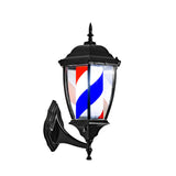 Barber Salon  Rotating LED Barber Light Y-3 Size: 40*19*20 - Black Weatherproof Wall-Mounted Plug & Play Salon Sign for Indoor & Outdoor Use