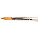 Thuya Acrylic Brush N. 8 - Professional Nail Art Brush for Precision Acrylic Application and Sculpting