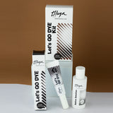 Thuya Let’s Go Dye Kit – Direct Gel Eyebrow Tinting with Saline Solution, 3 Shades: Caramel, Dark Chocolate & Moka, Long-Lasting Professional Brow Color, At-Home or Salon Use