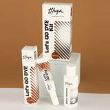 Thuya Let’s Go Dye Kit – Direct Gel Eyebrow Tinting with Saline Solution, 3 Shades: Caramel, Dark Chocolate & Moka, Long-Lasting Professional Brow Color, At-Home or Salon Use