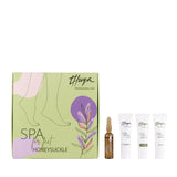 Thuya Spa Foot Care Kit – Professional Pedicure Set with Cream, Mask, Oil & Exfoliant (Lotus Flower / Honeysuckle)