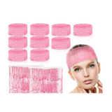 Amora Disposable Headbands 50Pcs - Available in color , Pink , Black and White  can you write a website listing for this product