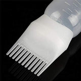 Hair Dye Applicator Bottle with Comb – A-43 Hair Coloring Brush Bottle for Salon and Home Use – Refillable, Easy Dispensing, Mess-Free Application