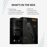 WAHL 5 Star Cordless Clipper Vapor – Professional Adjustable F32 FADEOUT Blade, 8,000 RPM Motor, and 150-Minute Runtime