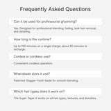 WAHL Super Taper X™ Cordless Hair Clipper – Professional Barber Trimmer with 6,500 RPM Rotary Motor, Lightweight Cordless Design, 10 Guide Combs for Blending, Tapers & Precision Cutting