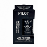 Pilot Wax Styling Powder 20g – Volumizing & Root Boosting Hair Powder for Instant Volume, Texture, and Matte Finish