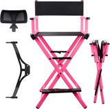 Makeup Chair with Headrest and Carry Case - Portable, Adjustable, and Perfect for Professionals