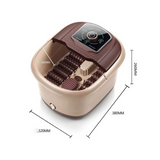 JRK-8861B Foot Spa Bath Massager with Heat & Bubbles, 16L Large Capacity Foot Soak Tub, PTC Fast Heating, Red Light Antibacterial, Adjustable Temperature, Foot Acupuncture Massage, Home Electric Foot Spa Machine