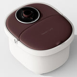 ZG-2107C Foot Spa Machine – Electric Heated Foot Bath with Bubble Massage, Red-Light Therapy, 10L Large Capacity, Easy One-Dial Operation, Home Spa for Relaxation