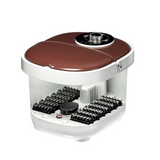 ZG-2107C Foot Spa Machine – Electric Heated Foot Bath with Bubble Massage, Red-Light Therapy, 10L Large Capacity, Easy One-Dial Operation, Home Spa for Relaxation