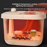 ZG-H2282C Foot SPA Machine – Electric Heated 8L Foot Bath with Bubble Massage, 8 Smooth Rollers, Intelligent Temperature Control, Red-Light Warming, Safe Water & Electricity Separation