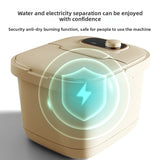 ZG-H2282C Foot SPA Machine – Electric Heated 8L Foot Bath with Bubble Massage, 8 Smooth Rollers, Intelligent Temperature Control, Red-Light Warming, Safe Water & Electricity Separation