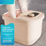 ZG-H2282C Foot SPA Machine – Electric Heated 8L Foot Bath with Bubble Massage, 8 Smooth Rollers, Intelligent Temperature Control, Red-Light Warming, Safe Water & Electricity Separation