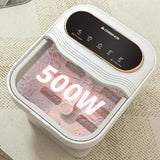 ZG-H9801C Foldable Foot SPA Machine – 15L Heated Foot Bath with UV Sterilization, Automatic Massage Rollers, Touch Control LCD, PTC Heating, Surfing Water Function, and Portable Design