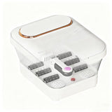 ZG-H9801C Foldable Foot SPA Machine – 15L Heated Foot Bath with UV Sterilization, Automatic Massage Rollers, Touch Control LCD, PTC Heating, Surfing Water Function, and Portable Design