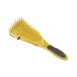 Dompel Caracol Curl Brush 4050 – Detangling Brush for Curly, Coily & Kinky Hair – Flexible Bristles, Anti-Frizz, Shower-Safe – Blue, Pink, Purple, Yellow