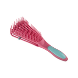 Dompel Caracol Curl Brush 4050 – Detangling Brush for Curly, Coily & Kinky Hair – Flexible Bristles, Anti-Frizz, Shower-Safe – Blue, Pink, Purple, Yellow