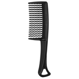 Dompel Frisado Comb 4566 – Flexible Detangling Comb with Zigzag Teeth for Wet & Dry Hair – Ergonomic Handle & Durable Design