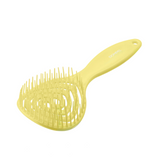 Dompel Lollipop Brush 4018 – Scented Detangling Hair Brush for Kids & Teens – Flexible Bristles – Grape, Green Apple, Strawberry, Pineapple