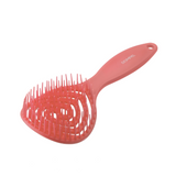 Dompel Lollipop Brush 4018 – Scented Detangling Hair Brush for Kids & Teens – Flexible Bristles – Grape, Green Apple, Strawberry, Pineapple