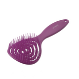 Dompel Lollipop Brush 4018 – Scented Detangling Hair Brush for Kids & Teens – Flexible Bristles – Grape, Green Apple, Strawberry, Pineapple