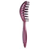 Dompel Anatomica Brush 4070 – Ergonomic Detangling Hair Brush with Curved Bristles for Wet & Dry Hair – Blue, Cherry, Pink