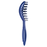 Dompel Anatomica Brush 4070 – Ergonomic Detangling Hair Brush with Curved Bristles for Wet & Dry Hair – Blue, Cherry, Pink