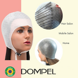 Dompel Atenas 400 Natural Bleach cap / Highlight Hair Cap with Needle – Professional Hair Coloring Tool