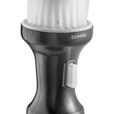 Dompel Neck Brush 4551 – Professional Barber Neck Duster with Talcum Powder Dispenser, Soft Washable Nylon Bristles, Ergonomic Handle for Hair Cutting & Grooming