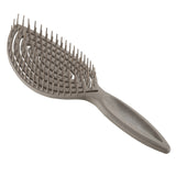 Dompel Amazonia Eco-Friendly Hair Brush – Sustainable Detangling Brush for Long, Thick Hair Made with Organic Coffee Grounds – Aromatic, Biodegradable, and Recyclable Styling Tool