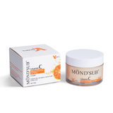 MOND'SUB Vitamin C Cream 50g – Brightening, Hydrating, and Skin-Toning Moisturizer with Hyaluronic Acid