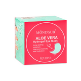 Mondsub Hydrogel Eye Mask 60 Pcs , Hydrating, Brightening, and Rejuvenating Eye Care in Four Essences Aloe Vera, Lavender, Vitamin C, and Nicotinamide