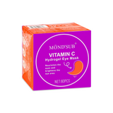 Mondsub Hydrogel Eye Mask 60 Pcs , Hydrating, Brightening, and Rejuvenating Eye Care in Four Essences Aloe Vera, Lavender, Vitamin C, and Nicotinamide