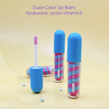 Mondsub Dual-Color Lip Balm 4.5g — Hydrating, Nourishing Lip Care with Hyaluronic Acid, Vitamin E, Coconut Oil, Watermelon & More