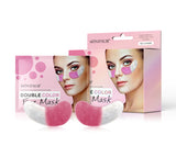 Mondsub Double Color Eye Mask (6 Pairs) – Hydrogel Under Eye Patches for Dark Circles, Puffiness, Wrinkles & Eye Bags – Black Truffle, Cherry Blossom, Lavender, Seaweed, Tremella, Carnosine
