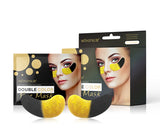 Mondsub Double Color Eye Mask (6 Pairs) – Hydrogel Under Eye Patches for Dark Circles, Puffiness, Wrinkles & Eye Bags – Black Truffle, Cherry Blossom, Lavender, Seaweed, Tremella, Carnosine