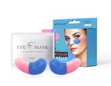 Mondsub Double Color Eye Mask (6 Pairs) – Hydrogel Under Eye Patches for Dark Circles, Puffiness, Wrinkles & Eye Bags – Black Truffle, Cherry Blossom, Lavender, Seaweed, Tremella, Carnosine