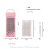 LLT28 Double Eyelid Tape 288pcs – Waterproof, Invisible, Breathable, Long-Lasting Eyelid Lifting Tape for Single Eyelids, Hooded Eyelids, Inner-Double Eyelids, Eye Shaping, Eyelid Correction, Natural Look
